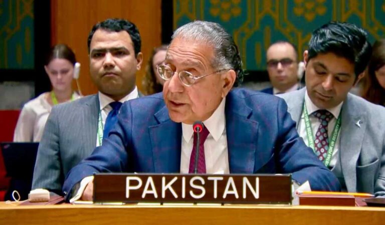 تنش دیپلماتیک میان پاکستان و افغانستان در شورای امنیت سازمان ملل