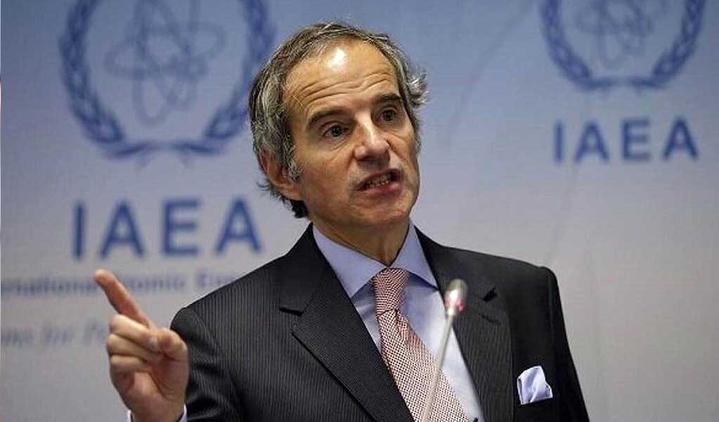 دیدار محمد اسلامی و رافائل گروسی در تهران برای گفتگو درباره همکاری‌های هسته‌ای