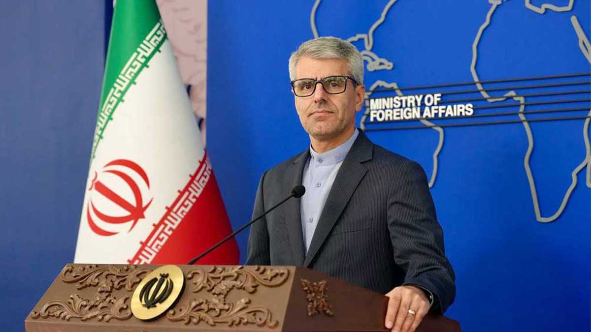 نشست خبری اسماعیل بقائی سخنگوی وزارت امور خارجه ایران