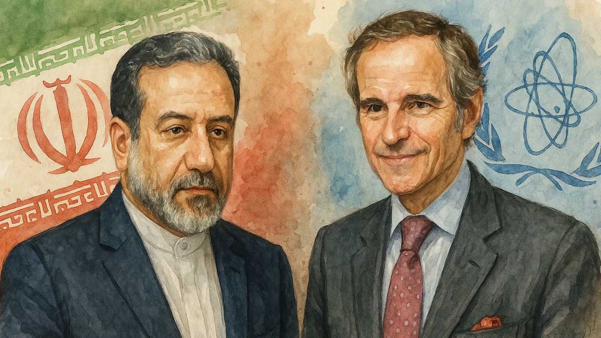 تماس تلفنی رافائل گروسی و سیدعباس عراقچی درباره همکاری‌های هسته‌ای