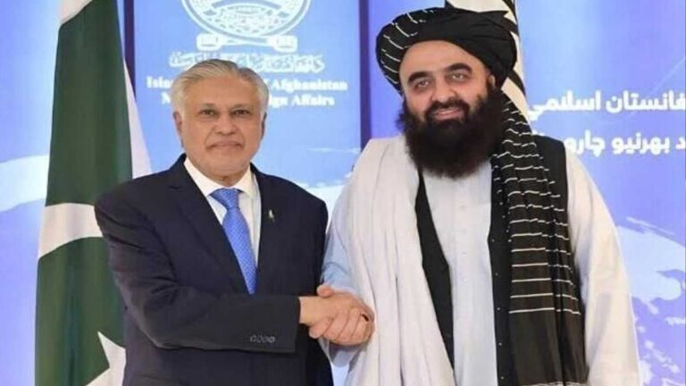 دیدار وزیران خارجه پاکستان و چین در هنگ کنگ