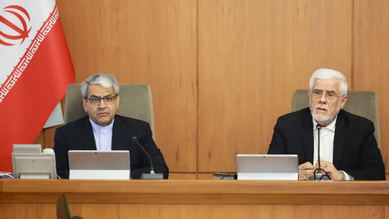 جلسه هیات دولت و سخنرانی معاون اول رئیس‌جمهور