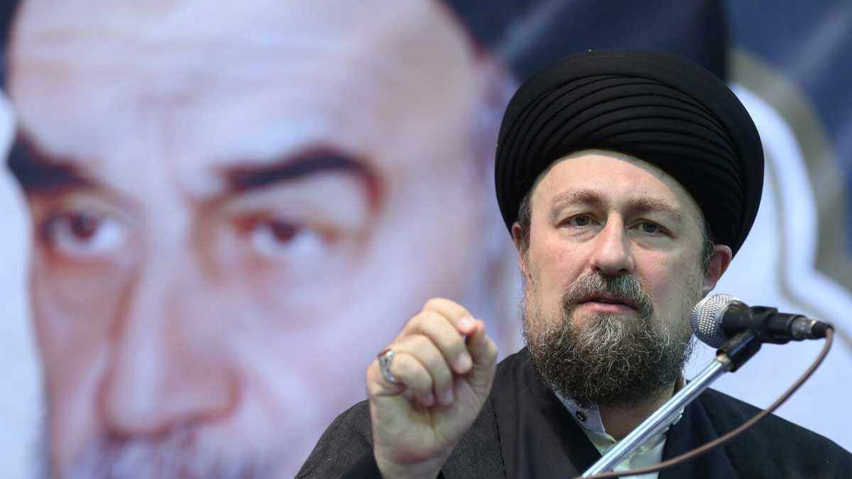 سید حسن خمینی در حسینیه جماران سخنرانی در مورد نقش مساجد