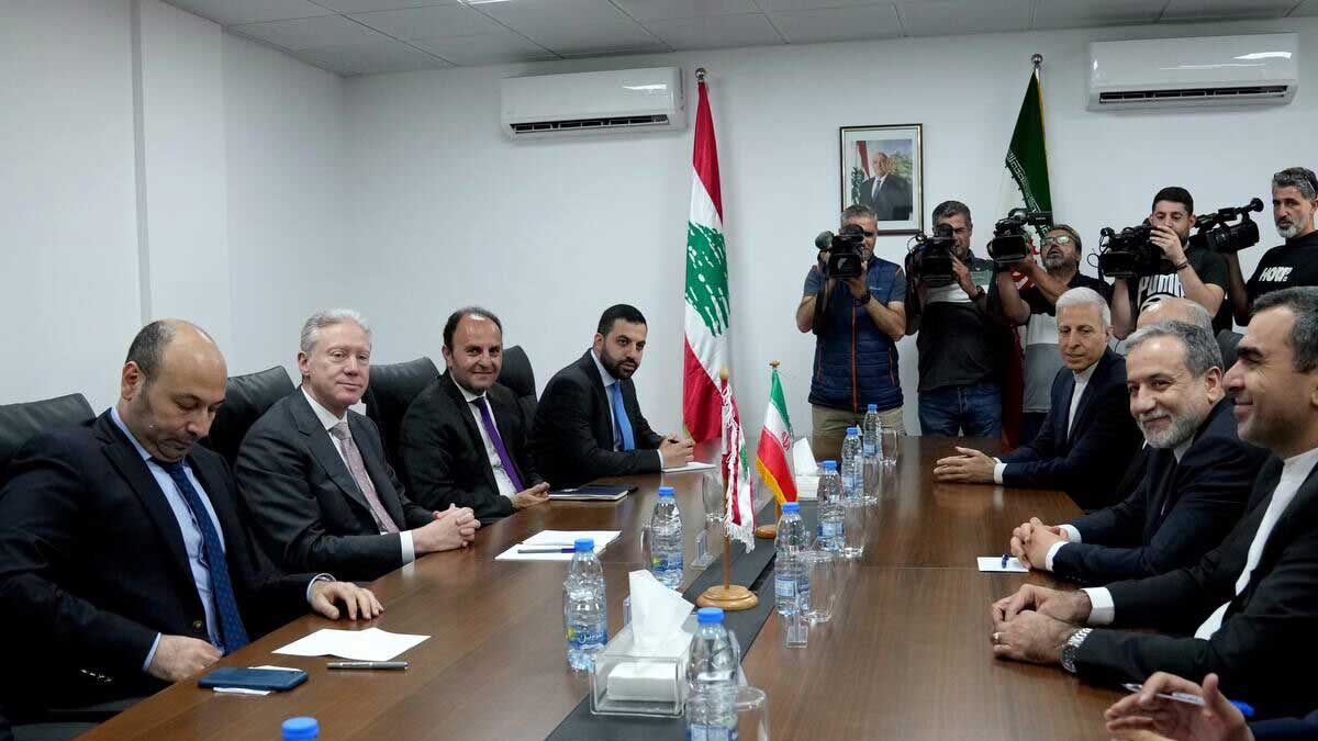 دیدار دیپلماتیک وزیر امور خارجه ایران در بیروت