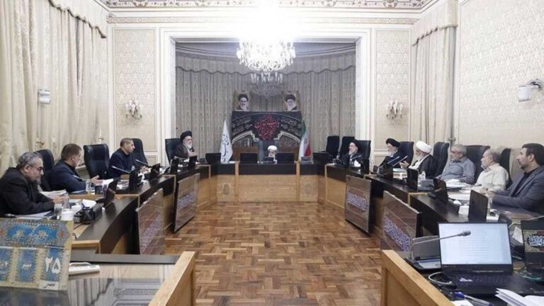 جلسه انتخابات هیأت رئیسه شورای نگهبان