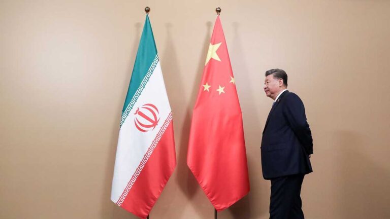 رهبران چین و ایران در مذاکرات راهبردی