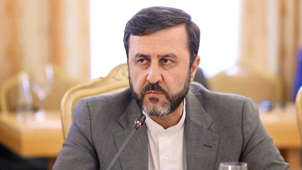 کاظم غریب‌آبادی معاون حقوقی وزارت خارجه در گفت‌وگوی تلویزیونی
