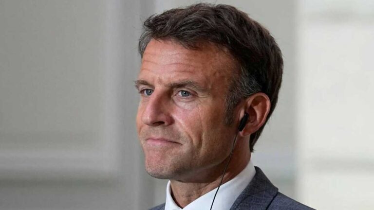 ماکرون در مصاحبه تلویزیونی درباره بحران غزه