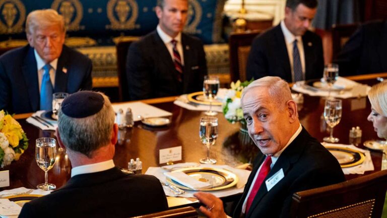 دیدار ترامپ و نتانیاهو درباره توافق غزه