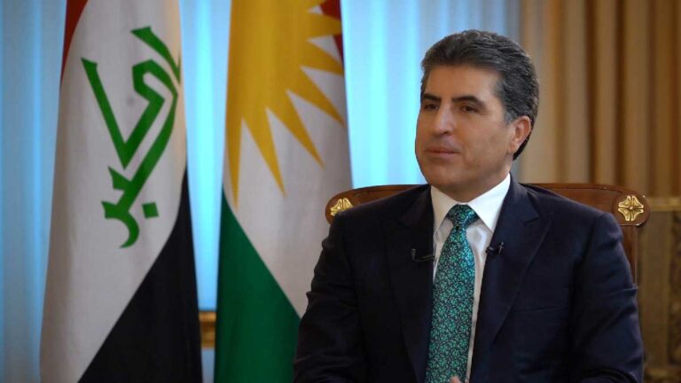 نیچروان بارزانی رئیس اقلیم کردستان عراق در دیدار با مقامات ایرانی