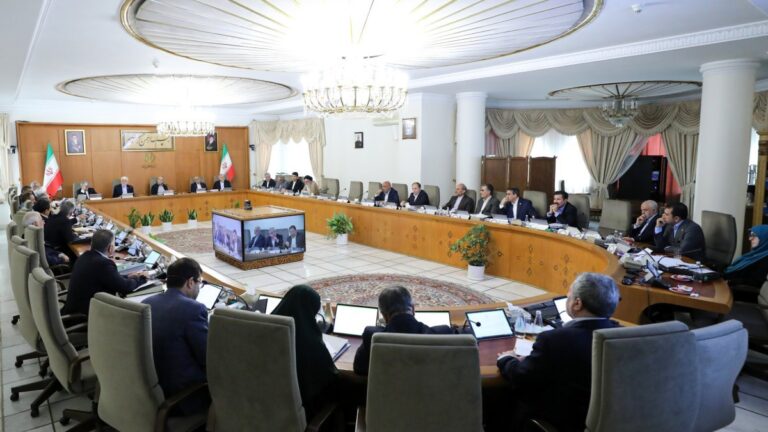 مسعود پزشکیان در جلسه هیات دولت