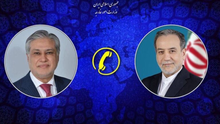 گفت‌وگوی تلفنی وزرای امور خارجه ایران و پاکستان درباره روابط دوجانبه و منطقه