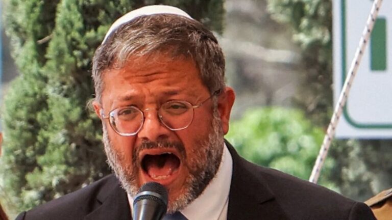 وزرای اسرائیل و نقشه فلسطین