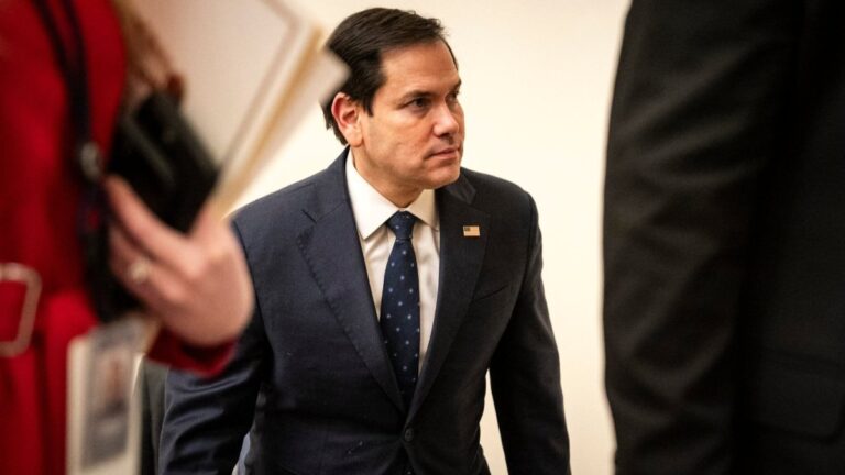 مارکو روبیو در کنفرانس خبری درباره صلح اوکراین