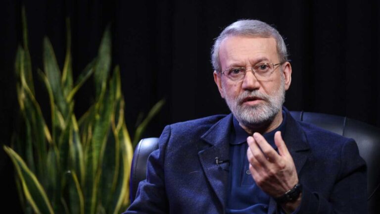 علی لاریجانی و پیام تسلیت شهادت فرمانده حزب‌الله