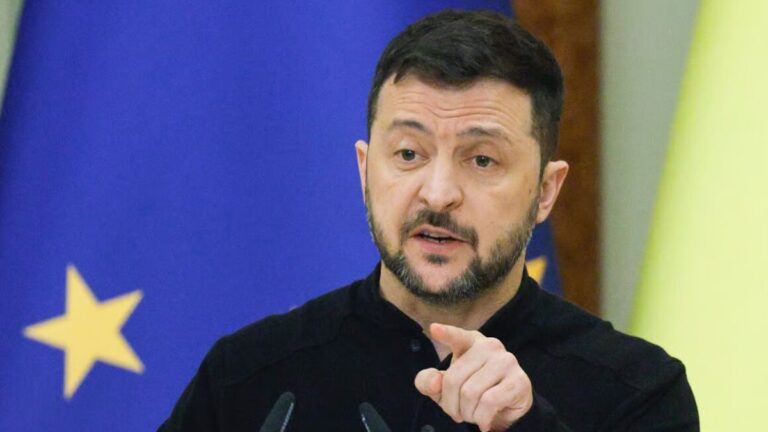 ولادیمیر زلنسکی در نشست درباره صلح اوکراین و تضمین‌های امنیتی