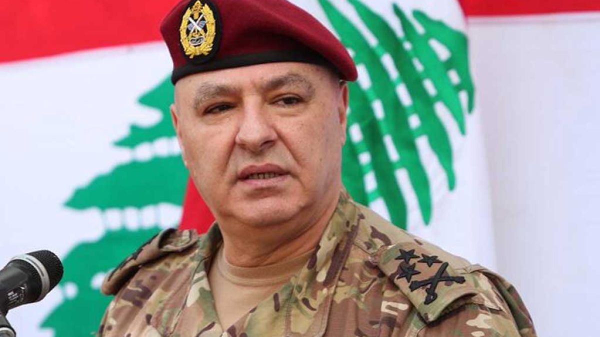 ژوزف عون رئیس جمهور جدید لبنان در جلسه پارلمان