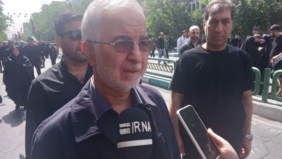 مراسم تشییع شهدای اقتدار ایران
