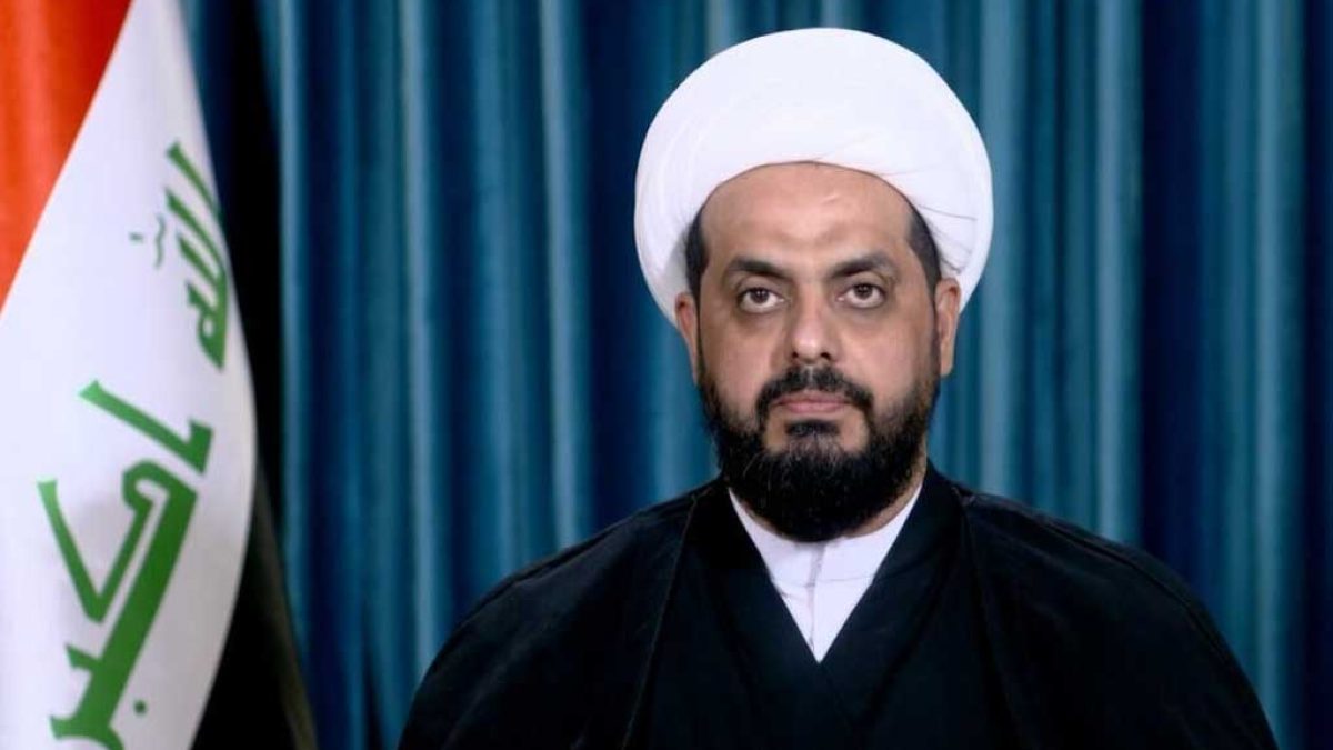 دبیرکل عصائب اهل‌الحق عراق در برنامه تلویزیونی "تحت خطین" درباره مقاومت و حمایت از فلسطین