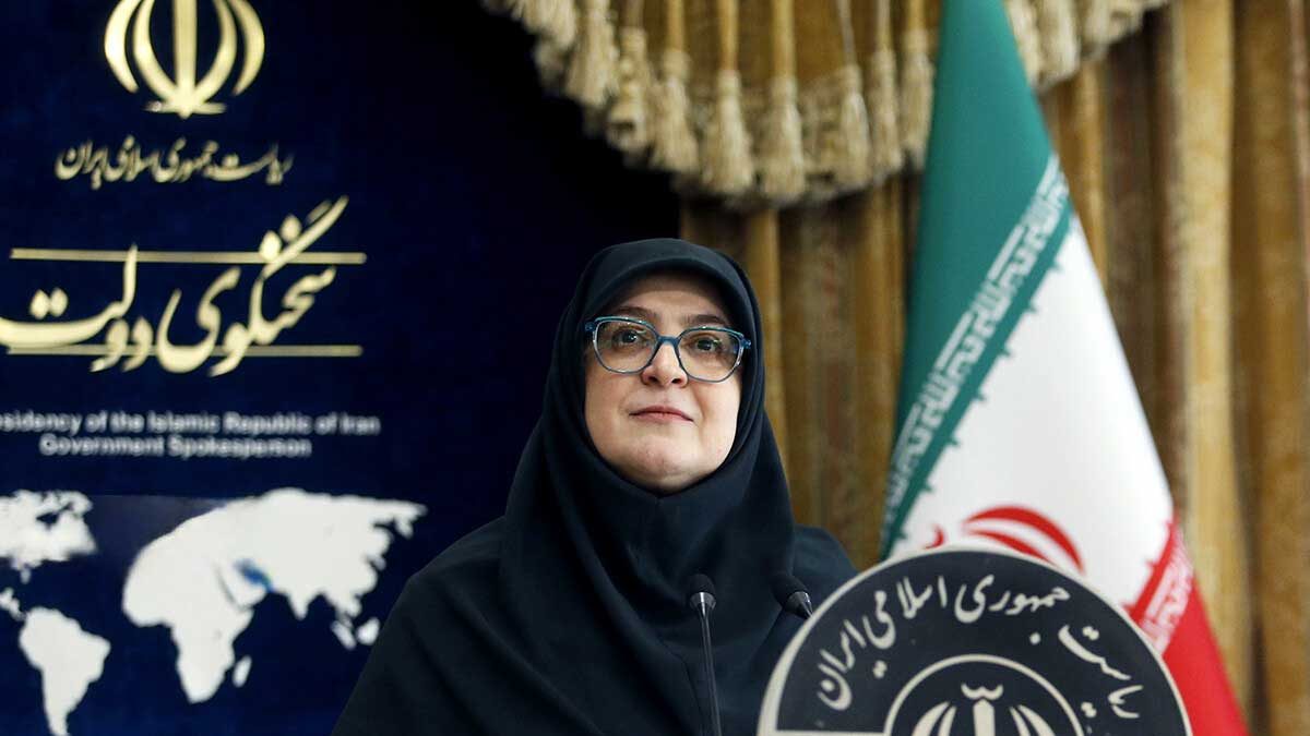 فاطمه مهاجرانی سخنگوی دولت در حاشیه جلسه هیئت دولت