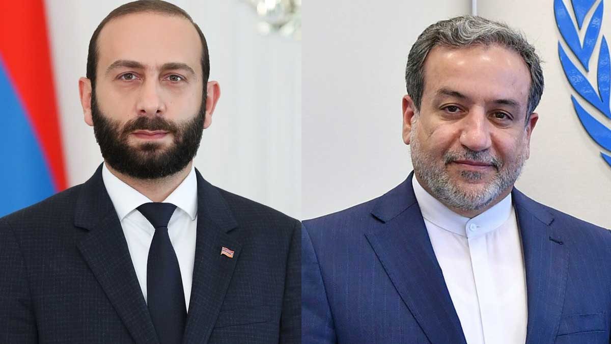 گفتگوی دیپلماتیک وزرای خارجه ایران و ارمنستان
