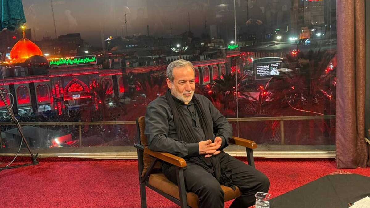 وزیر امور خارجه ایران در مراسم اربعین کربلا