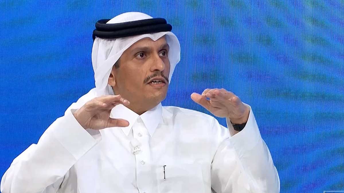 وزیر خارجه قطر در مصاحبه درباره طرح صلح غزه