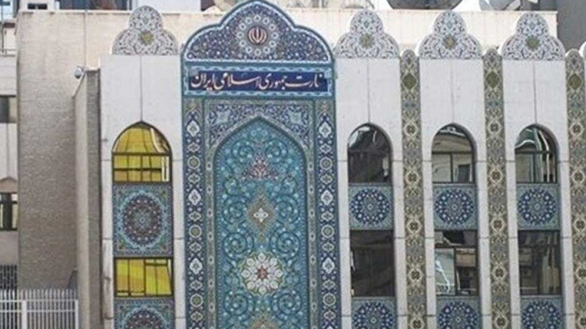 تدابیر امنیتی اطراف سفارت ایران در دمشق
