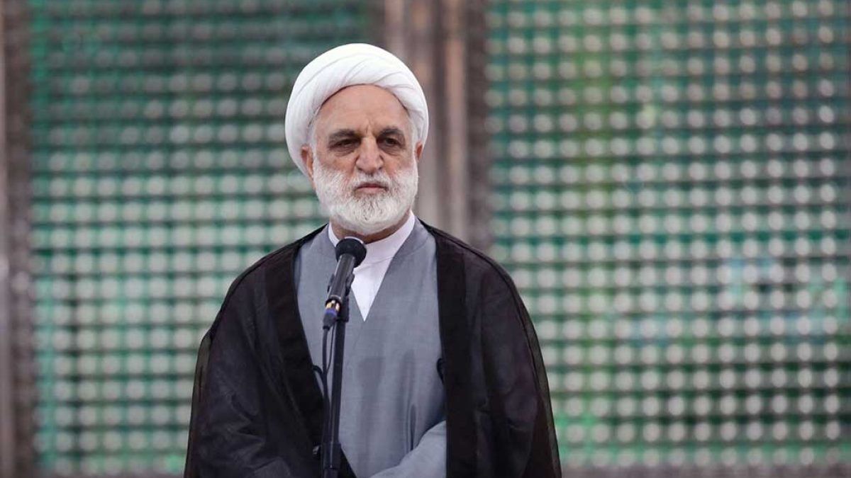 سخنرانی رئیس قوه قضائیه در حرم امام خمینی (ره)