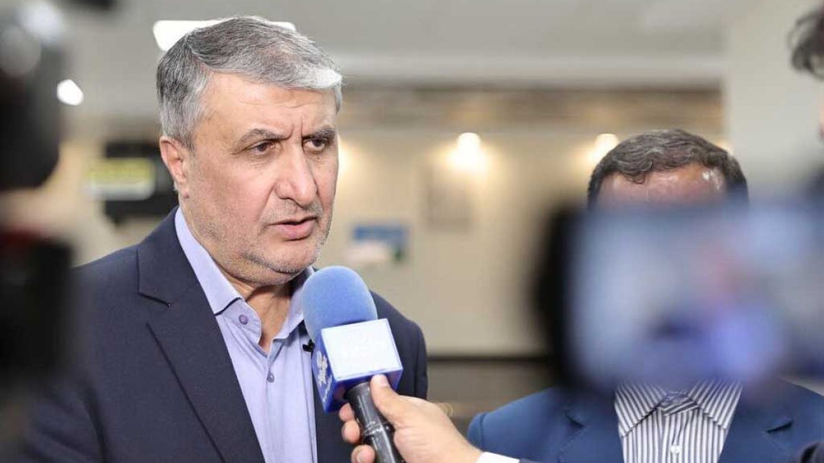 دیدار محمد اسلامی و رافائل گروسی در سازمان انرژی اتمی ایران