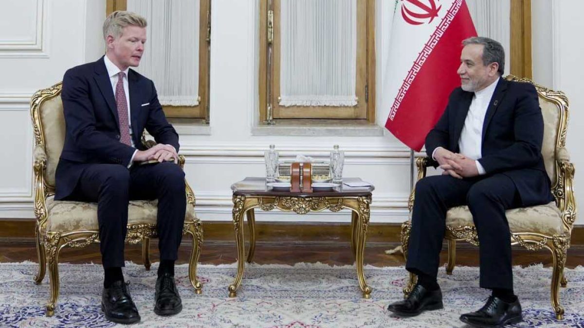 دیدار هانس گروندبرگ با عباس عراقچی در تهران