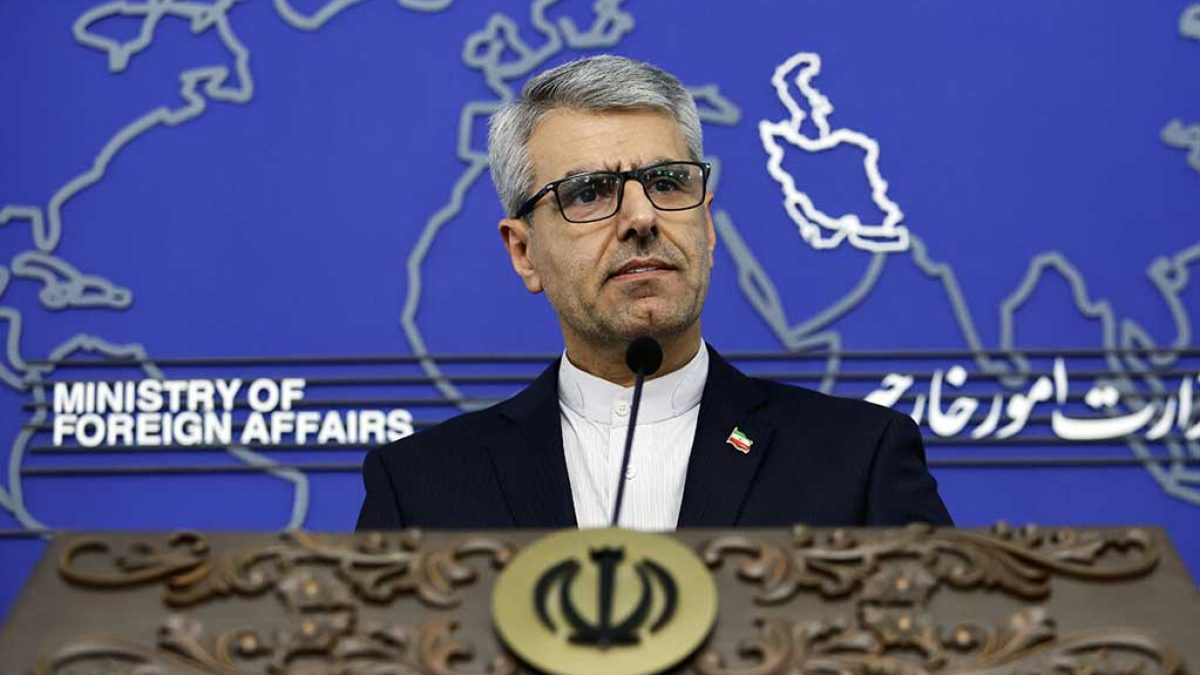 سخنگوی وزارت خارجه در حال تشریح مواضع ایران