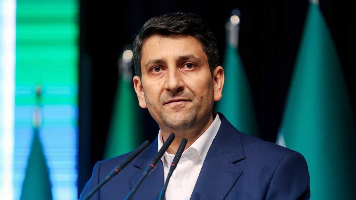 سید ستار هاشمی در یازدهمین همایش بانکداری نوین در برج میلاد تهران