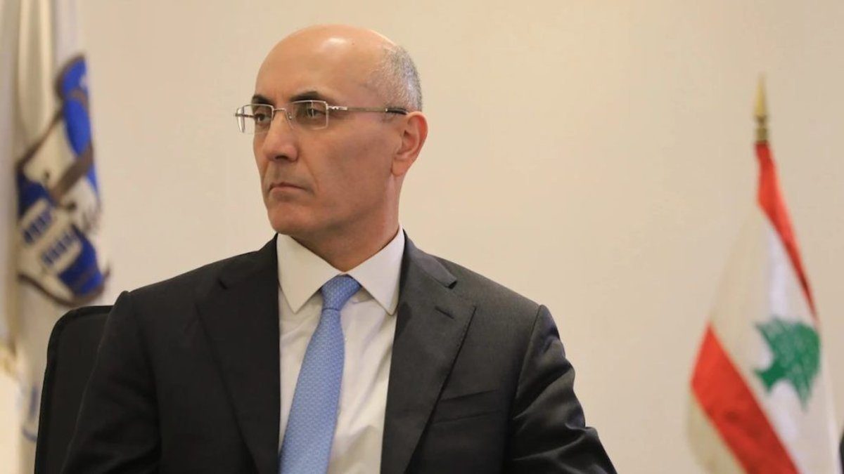 احمد الحجار، وزیر کشور لبنان در مراسم افتتاحیه دفاع مدنی، انتخابات لبنان