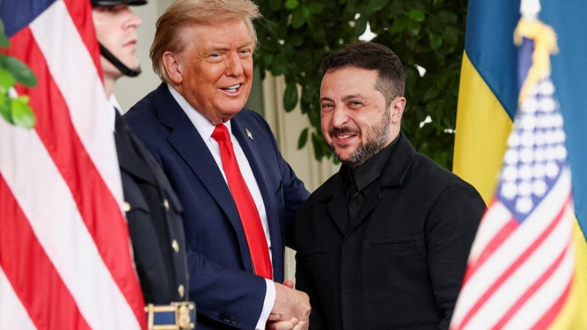 ولودیمیر زلنسکی در واشنگتن