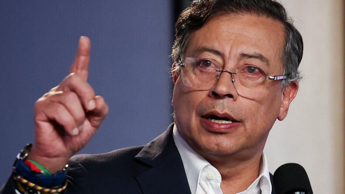 گوستاوو پترو، رئیس‌جمهوری کلمبیا و دونالد ترامپ، رئیس‌جمهوری آمریکا