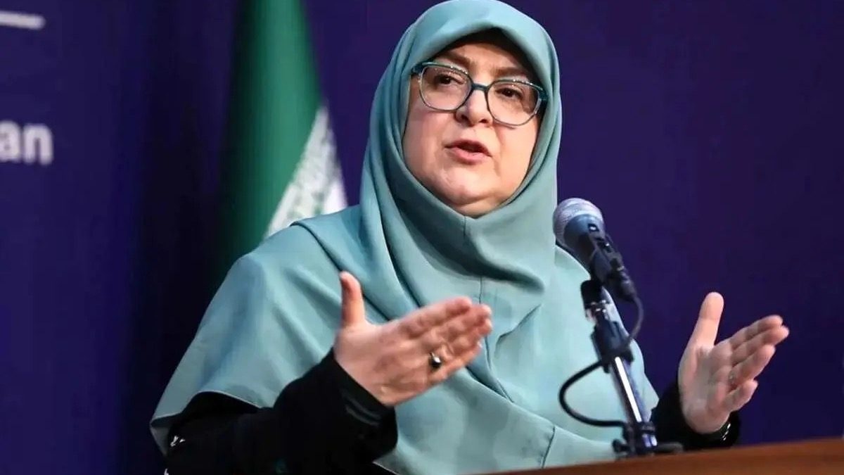 فاطمه مهاجرانی در حاشیه جلسه هیات دولت