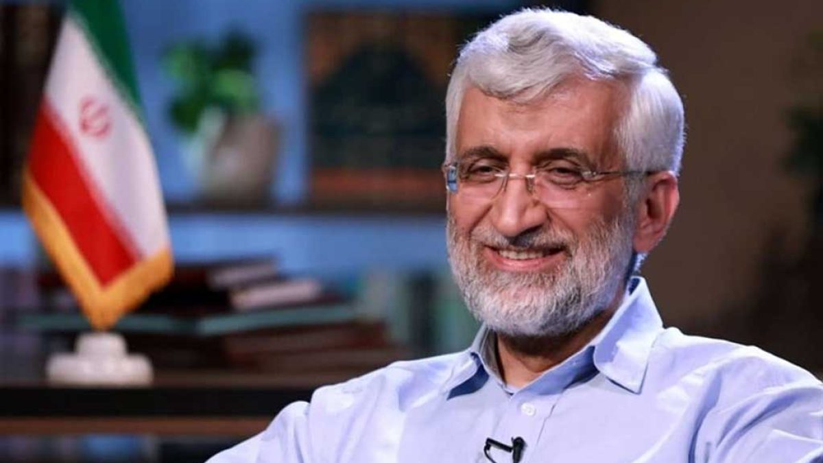 سعید جلیلی در حال سخنرانی در جلسه حکمت سیاسی اسلام