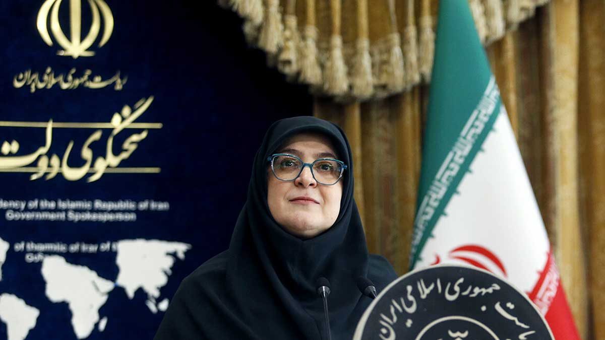 نشست خبری سخنگوی دولت ایران