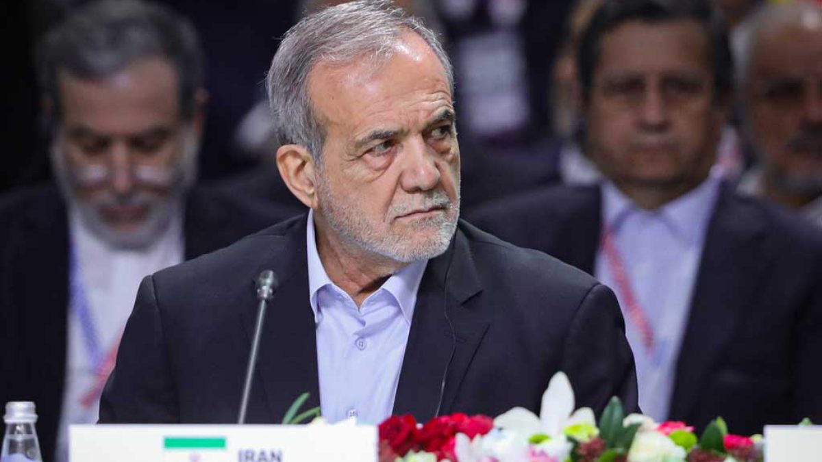 رئیس جمهور ایران در اجلاس بریکس پلاس در شهر غازان