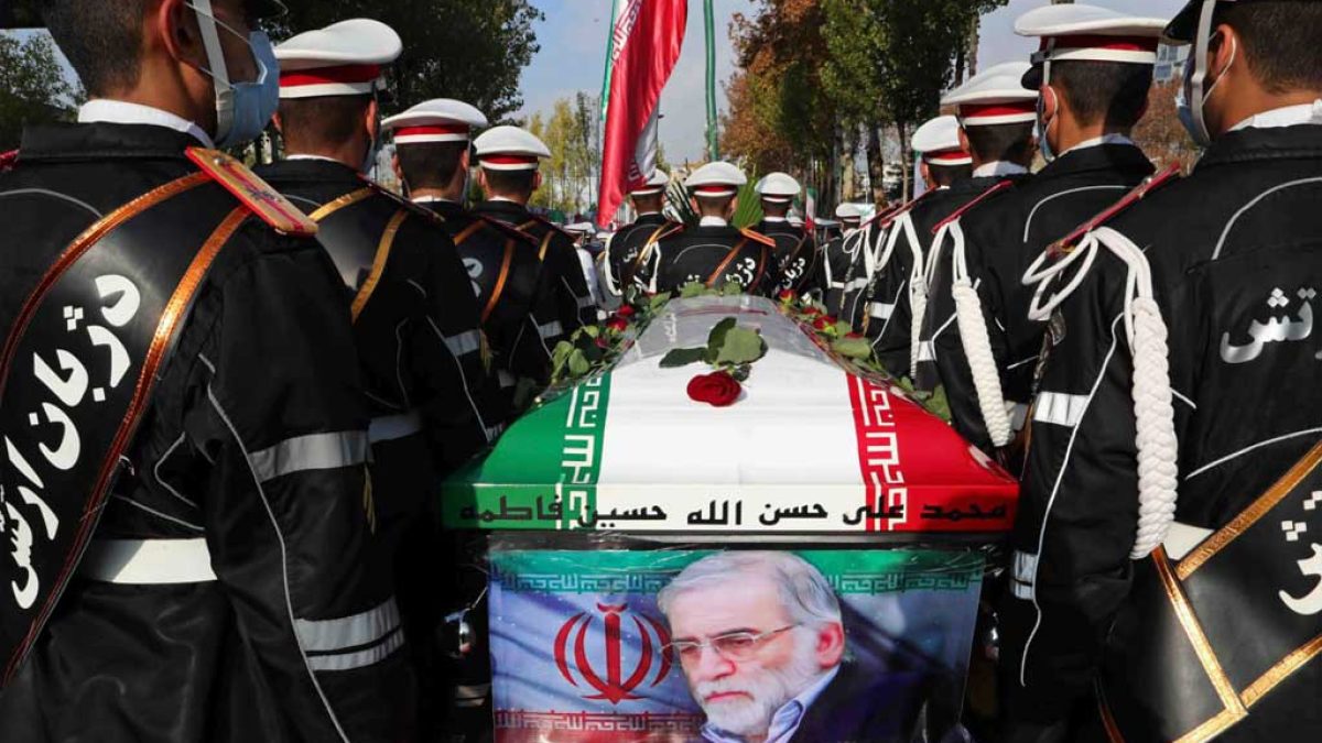 محسن فخری‌زاده، دانشمند هسته‌ای ایران که در سال ۲۰۲۰ ترور شد